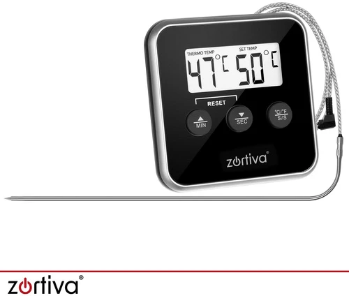 Virtuvės termometras su Zortiva zondu
