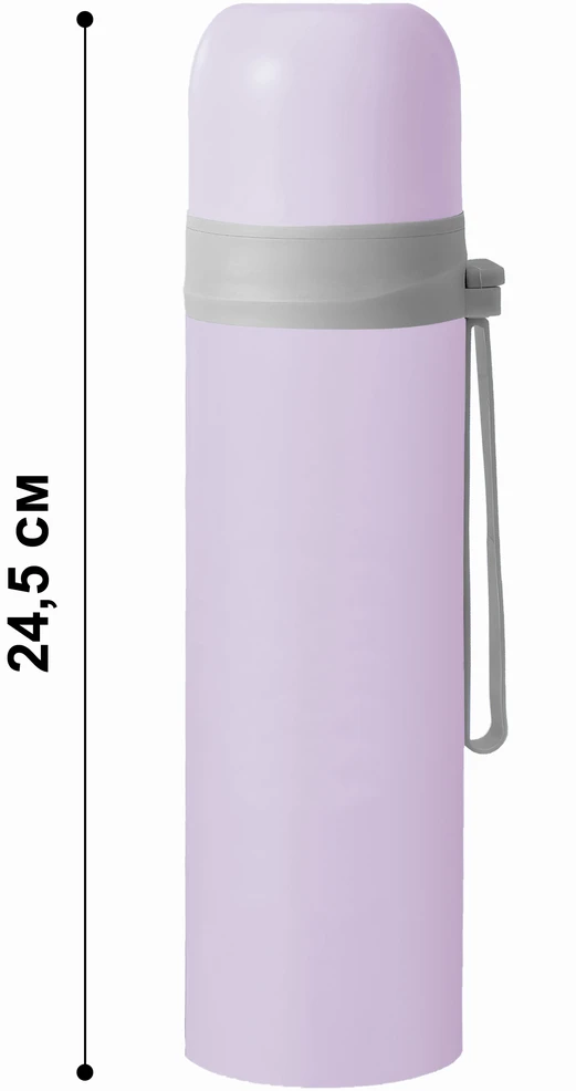 Termosinis turistinis vakuuminis puodelis iš plieno kavos gėrimams, 500 ml