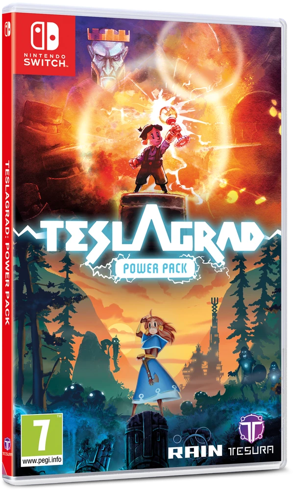 „Teslagrad“ maitinimo blokas – „Nintendo Switch“