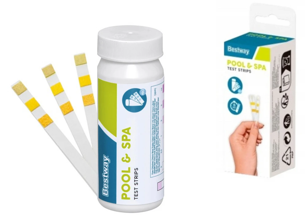 Bestway Baseinų pH, alkalio ir chloro testeris