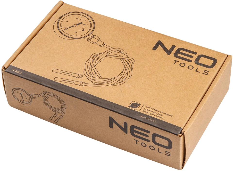 Neo Tester Turbokompresoriaus slėgio matuoklis (1–3 barai)