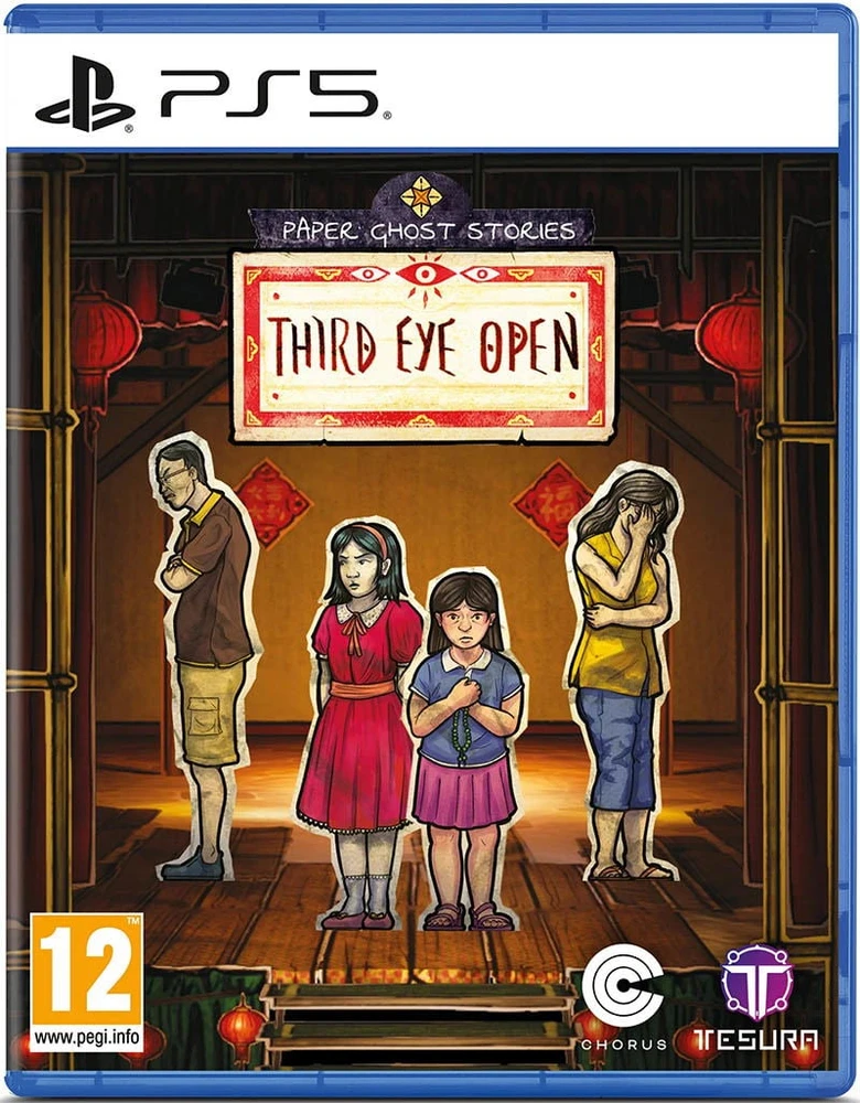 Tesura Games Popierinių vaiduoklių istorijos Trečioji akis atmerkta