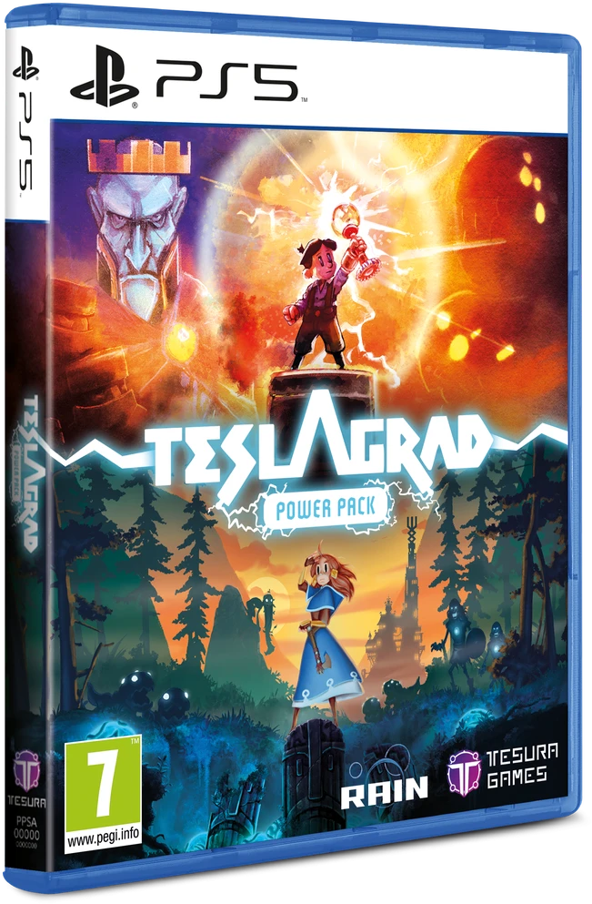 Tesura Games Teslagrad maitinimo blokas