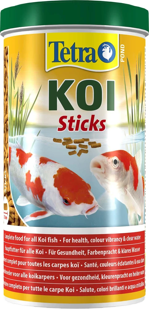 TetraPond Koi Sticks 1L pilnavertis pašaras karpiams S