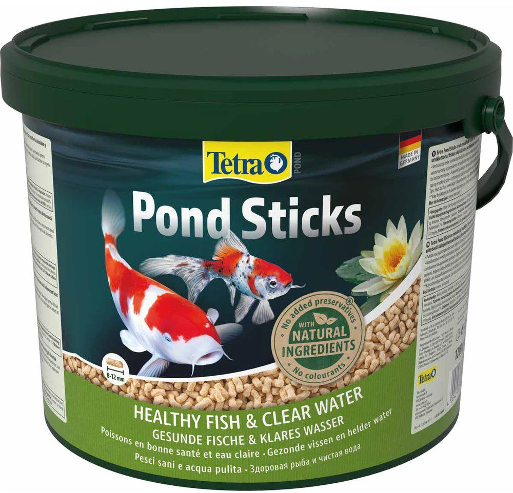 Tetra visav. tvenkiniuose gyv. žuvų paš. Tetra Pond Sticks 10L