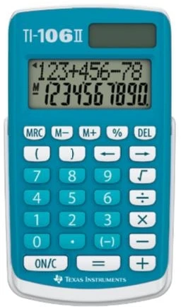 „Texas Instruments“ – TI-106 II paprastas skaičiuotuvas