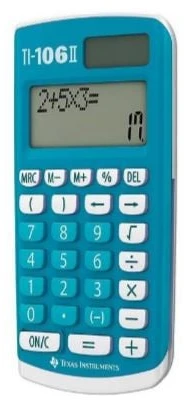 „Texas Instruments“ – TI-106 II paprastas skaičiuotuvas
