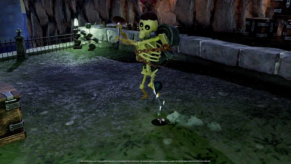 The Addamsų šeima: „Mansion Mayhem“ (kodas dėžutėje) – „Nintendo Switch“.