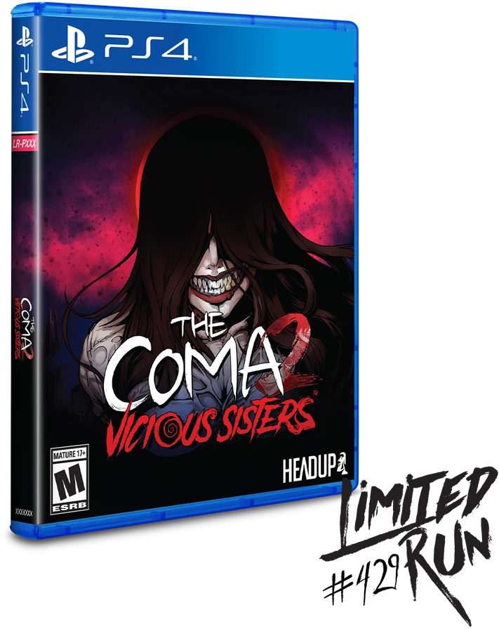 Limited Run Riboto leidimo „The Coma 2: Vicious Sisters“ (riboto leidimo, #429) – „PlayStation 4“