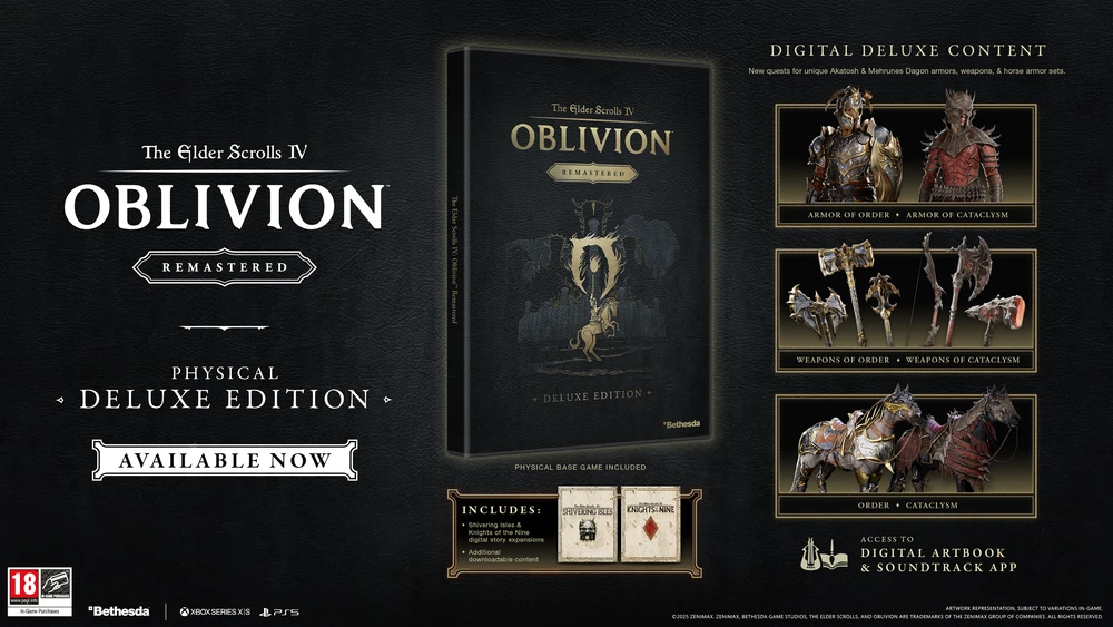 Bethesda The Elder Scrolls IV: Oblivion Remastered Deluxe Edition