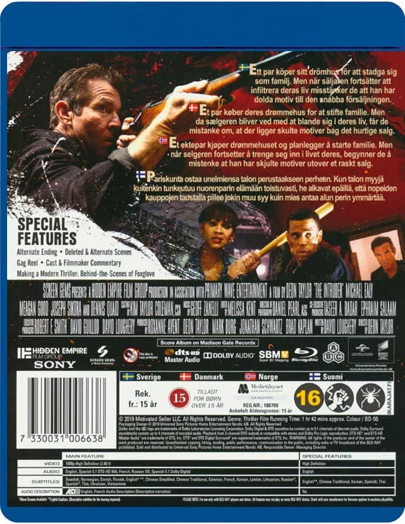 „The Intruder“ Blu-ray