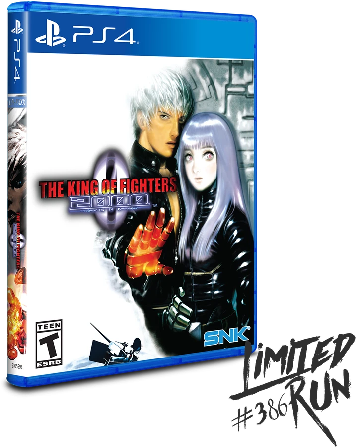 Limited Run „The King of Fighters 2000“ (riboto leidimo Nr. 386) – „PlayStation 4“