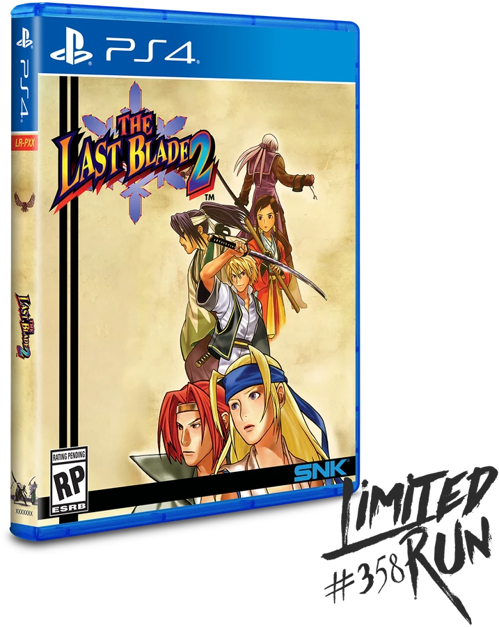 „The Last Blade 2“ – riboto leidimo #358 – „PlayStation 4“