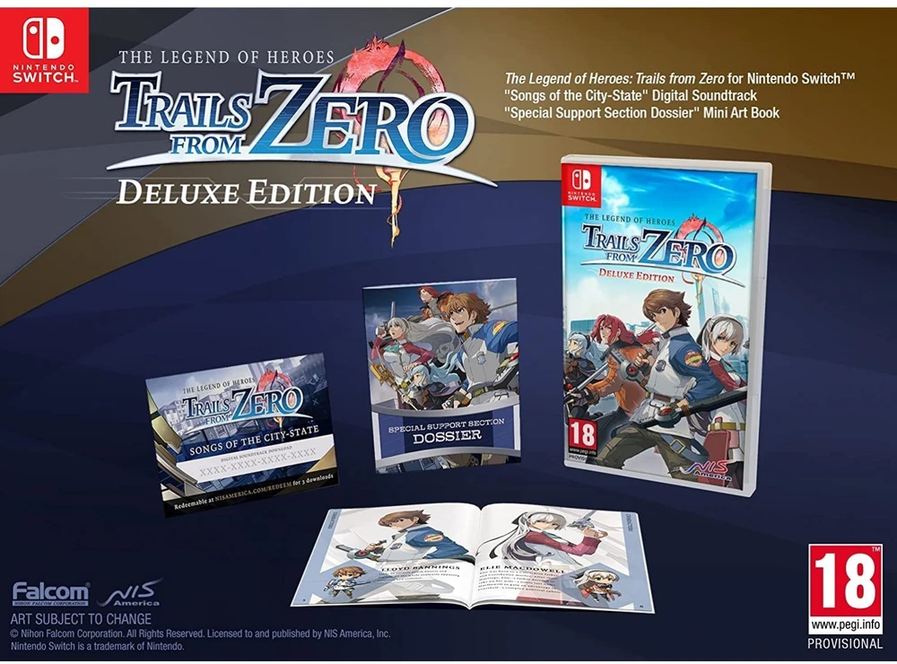 „The Legend of Heroes: Trails from Zero Deluxe Edition“ – „Nintendo Switch“