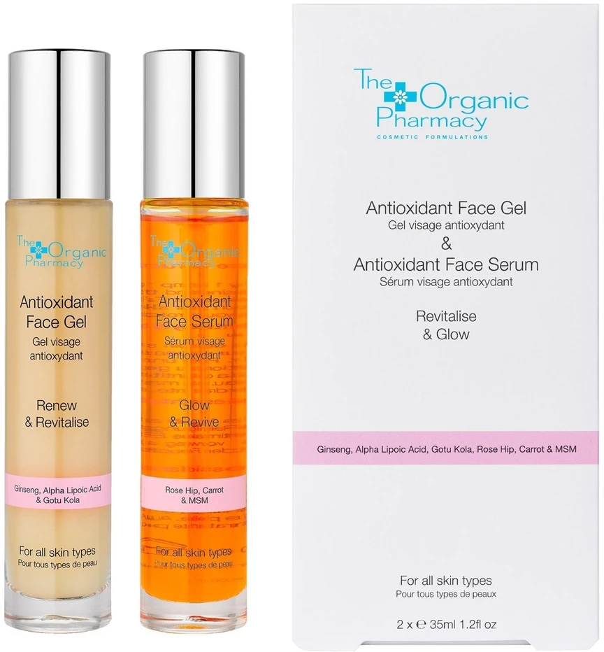 The Organic Pharmacy Antioxidant Face Gel And Face Serum, 70 ml