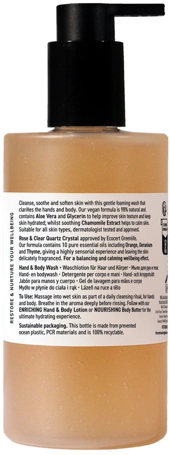 „The Retreat“ – valomasis rankų ir kūno prausiklis – 300 ml.