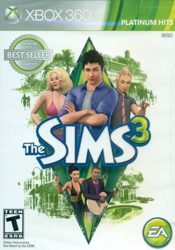 EA „The Sims 3“ (platininis hitas) – „XBOX 360“