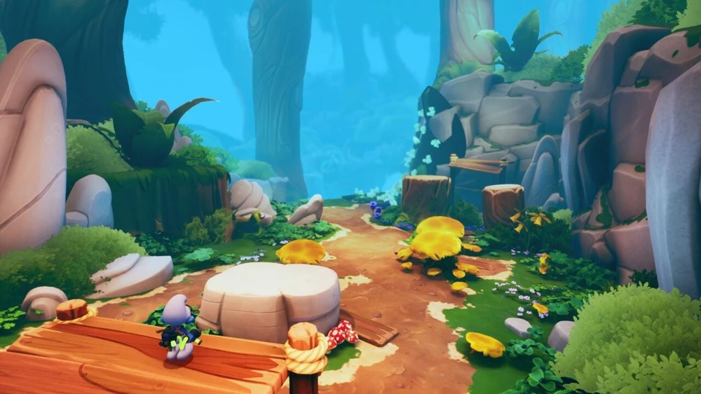 Microids Mikroidai Smurfai 2: Žaliojo akmens kalinys