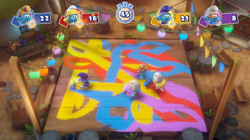 Microïds The Smurfs – kaimo vakarėlis