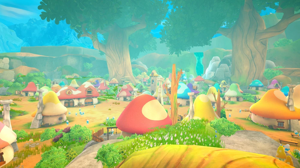 Microïds The Smurfs – kaimo vakarėlis