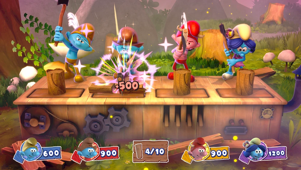 Microïds The Smurfs – kaimo vakarėlis