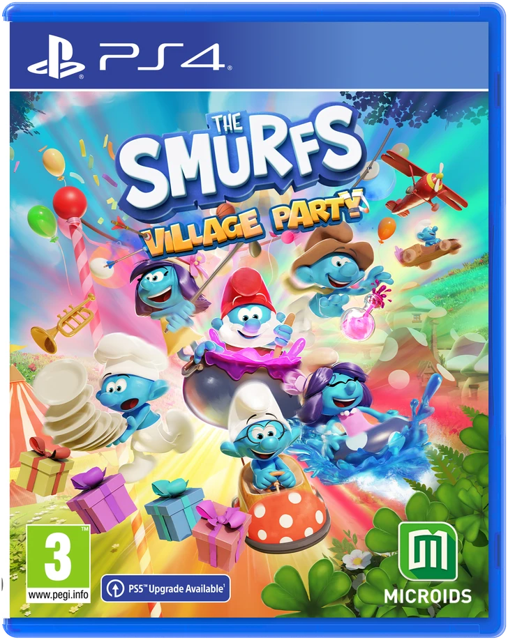 Microids Smurfai: Kaimo vakarėlis (PlayStation 4)