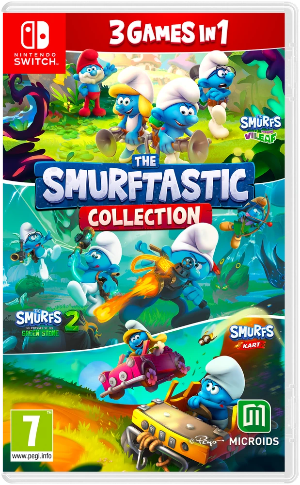 The „Smurftastic“ kolekcija (3 viename) – „Nintendo Switch“