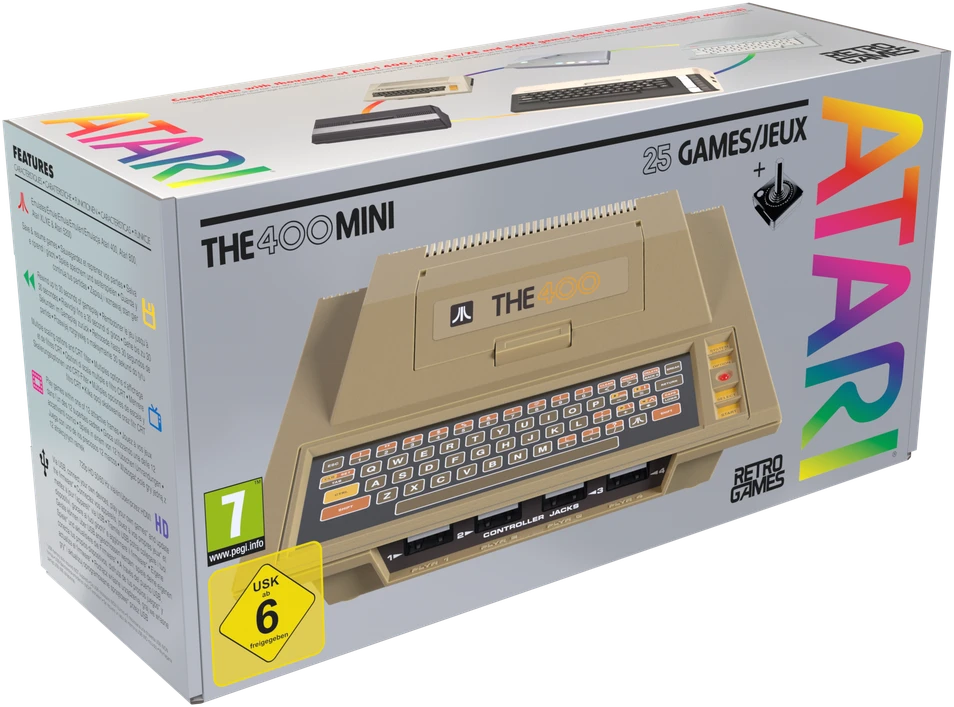Retro Games Retro žaidimai ATARI THE400 Mini
