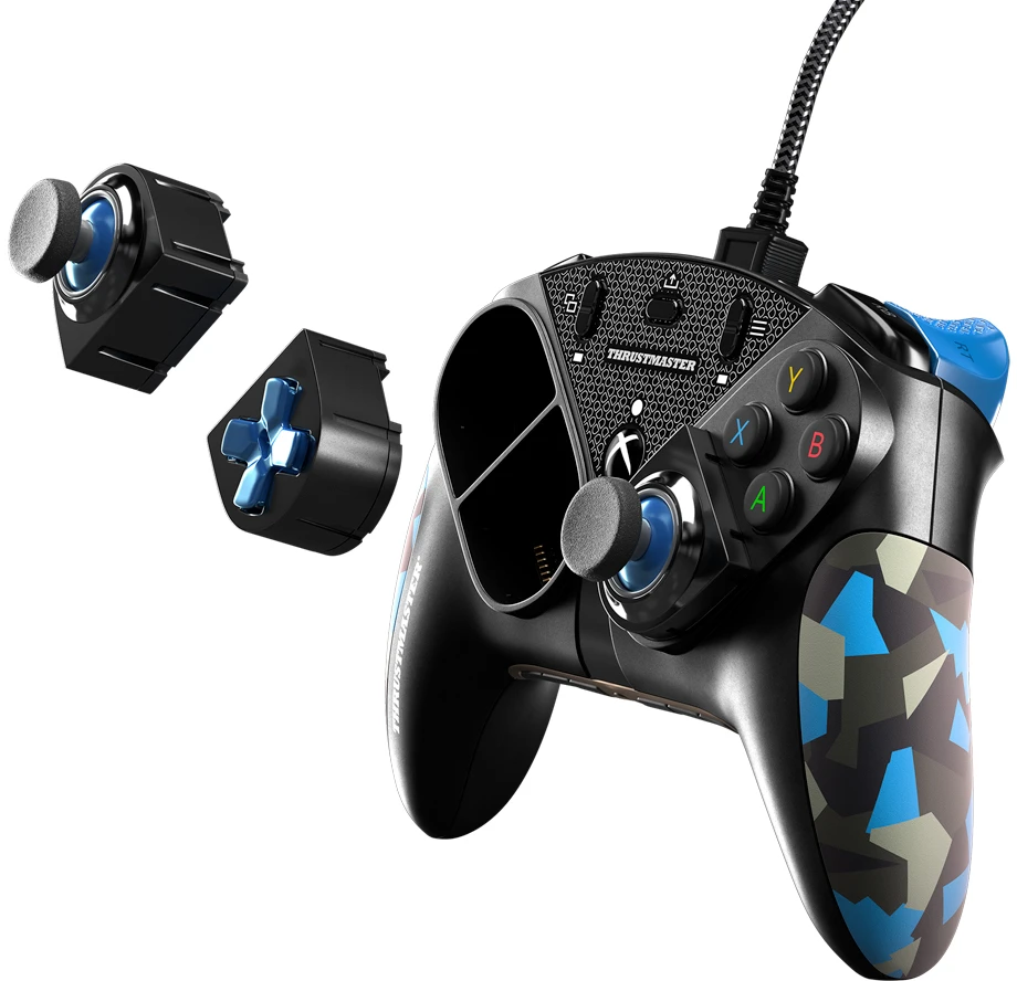 Thrustmaster Eswap X mėlynos spalvos pakuotė