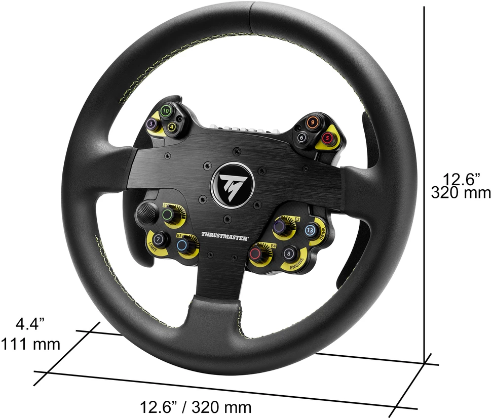 Thrustmaster Evo Racing 32R Leather | Juodas