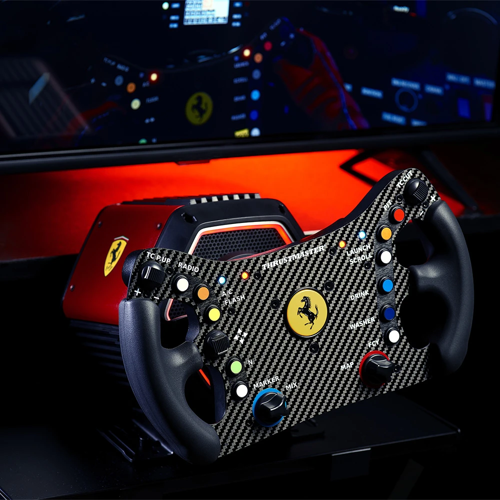 Žaidimų vairas Thrustmaster Ferrari 488 GT3 Wheel Add-On