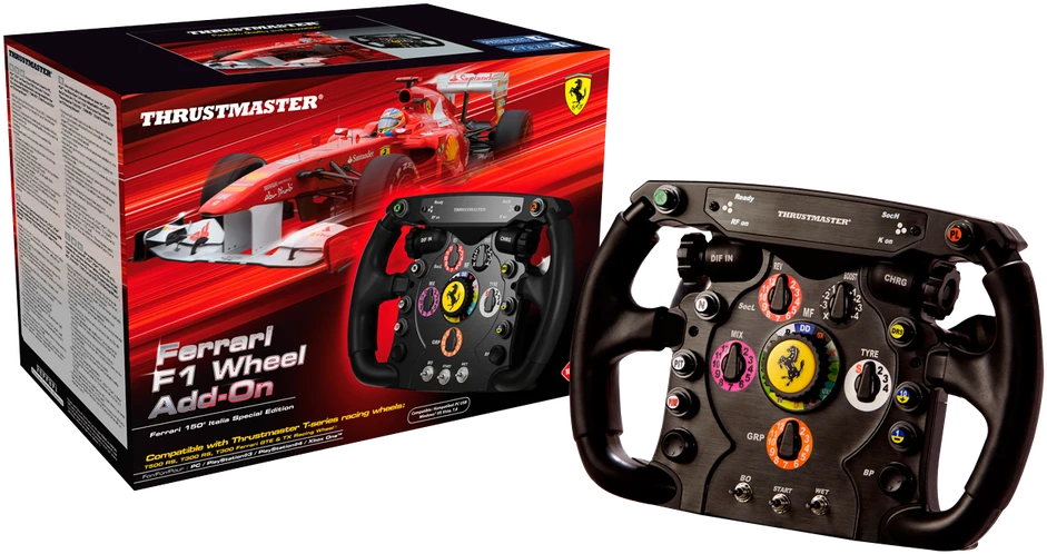 Žaidimų vairas ThrustmasterFerrari F1 Wheel Add-On | skirtas PC, PlayStation 4, PlayStation 5, Playstation 3, XBOX