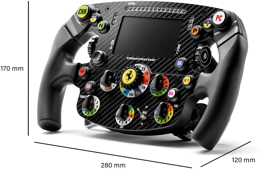 Thrustmaster „Formulės vairo priedas“ „Ferrari SF-25 Edition“ (4060466)
