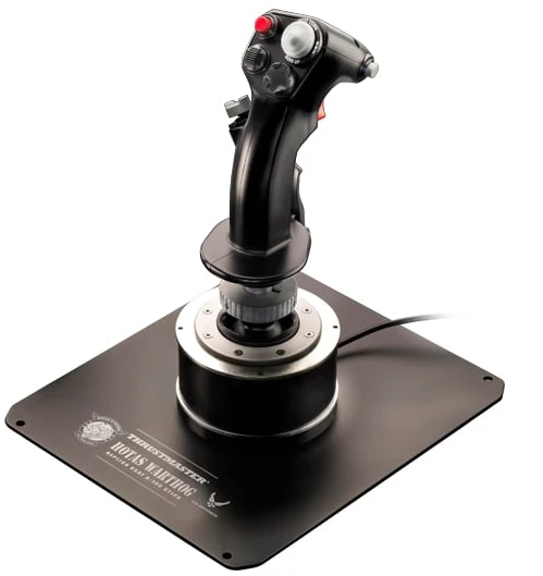 Thrustmaster HOTAS WARTHOG Vairalazdė ir akceleratoriaus valdiklis, Juodas