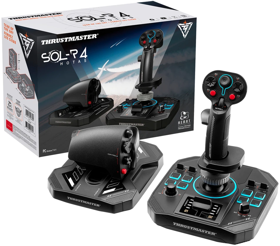 „Thrustmaster“ valdymo svirtis | SOL-R 4 HOTAS
