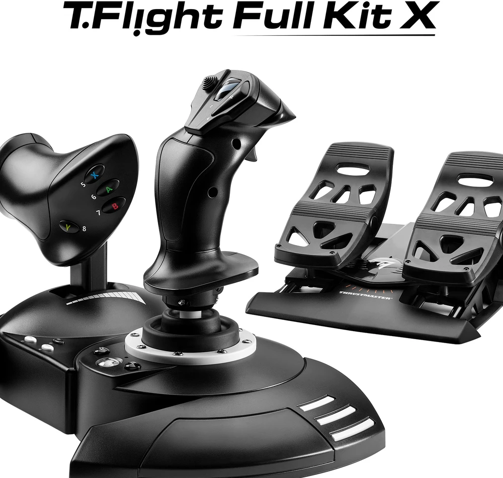 Žaidimų valdiklis Thrustmaster T.Flight Full Kit X/ Joystick (4460211)