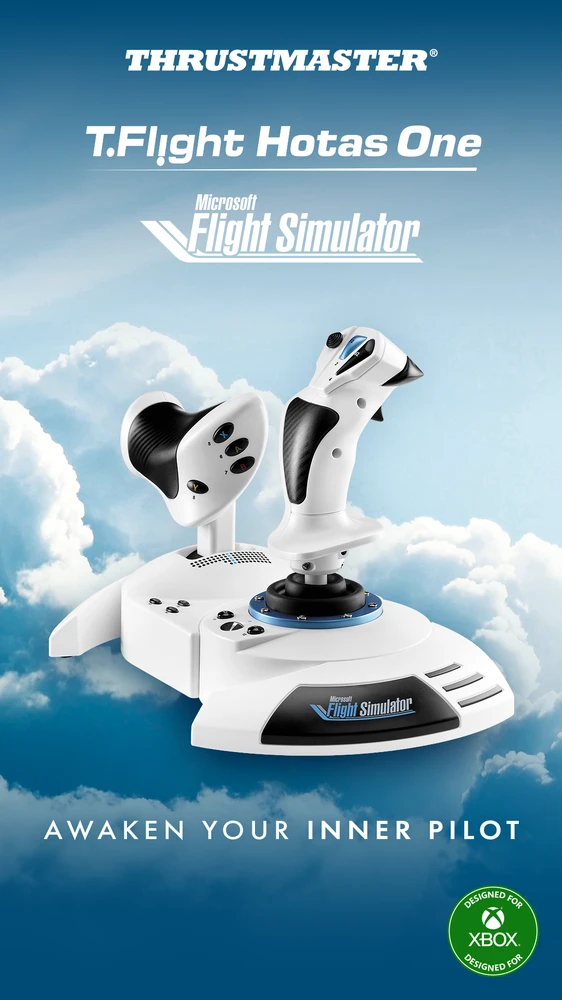 „Thrustmaster“ | Vairasvirtė | „T.Flight Hotas One Microsoft Flight Simulator Edition“