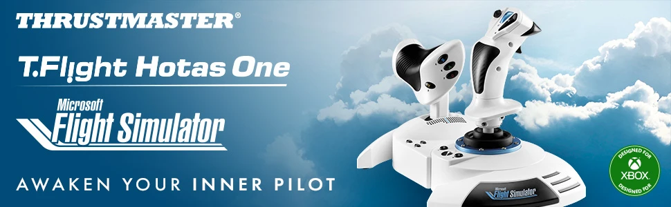 „Thrustmaster“ | Vairasvirtė | „T.Flight Hotas One Microsoft Flight Simulator Edition“