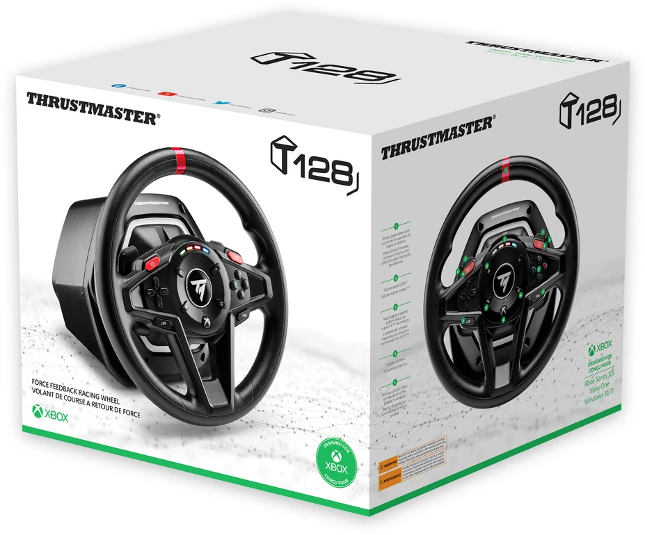 Žaidimų vairas su pedalais Thrustmaster T128-X