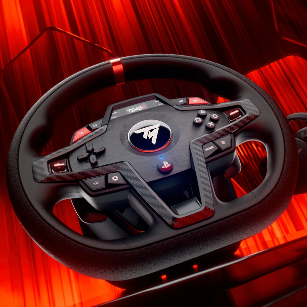 Žaidimų vairo rinkinys Thrustmaster Racing Wheel | T248R (vairo rinkinys + pedalų rinkinys) PS4 / PS5 / PC