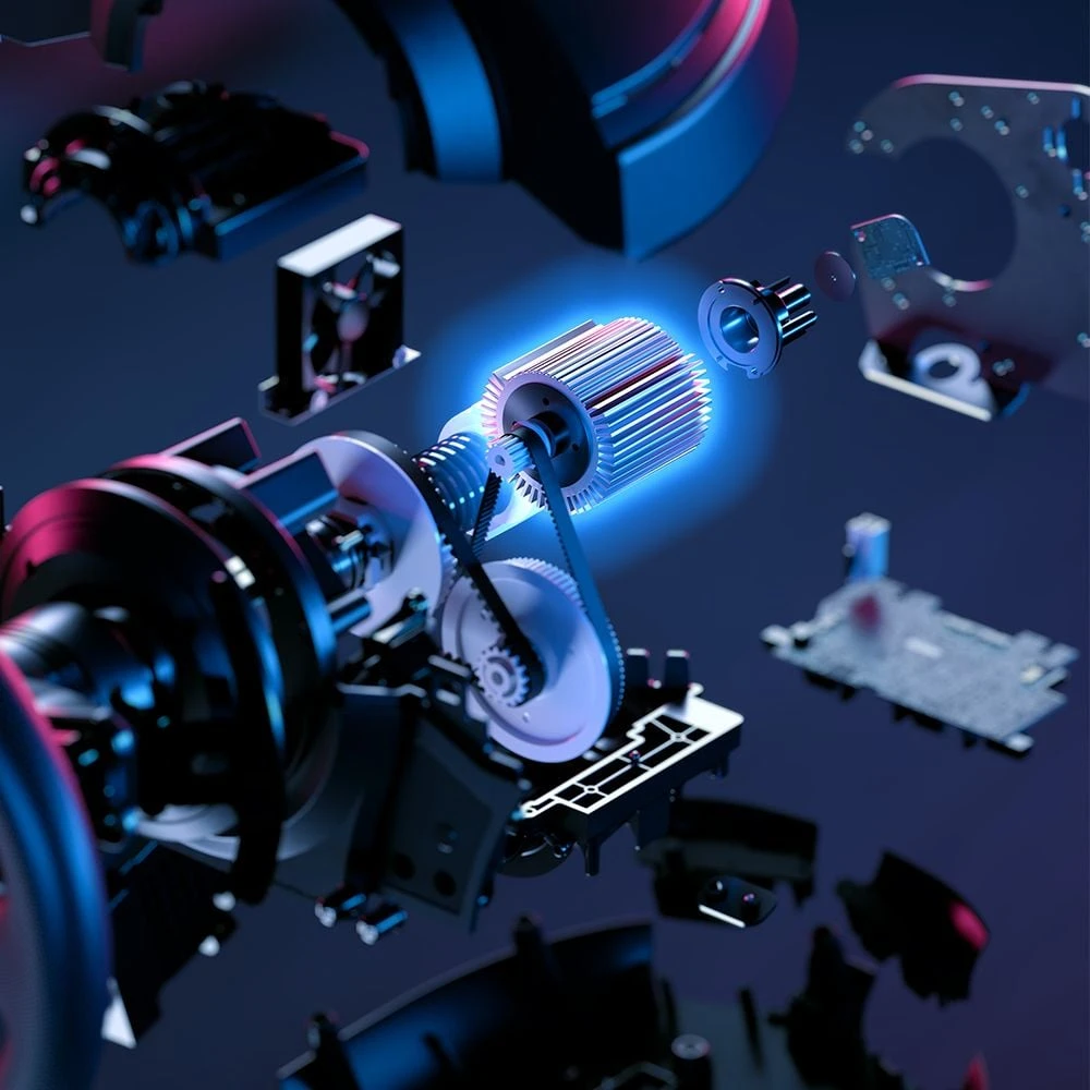 Thrustmaster T300 lenktyninių ratų servo bazė