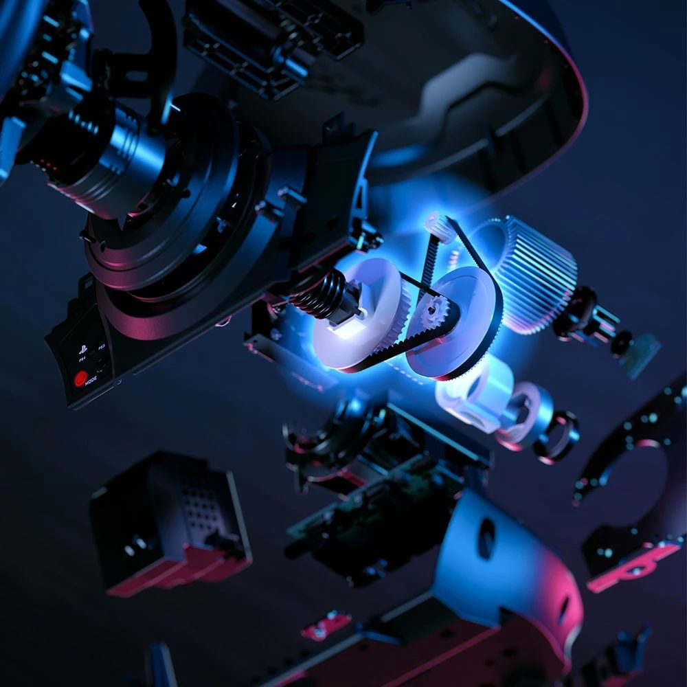 Thrustmaster T300 lenktyninių ratų servo bazė