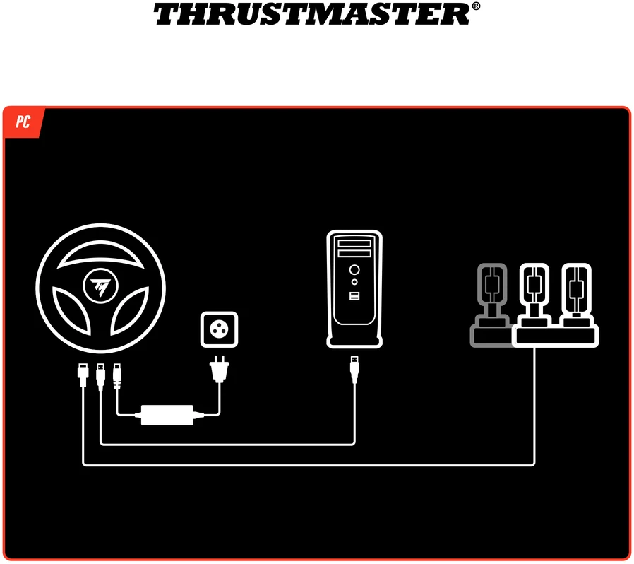 Thrustmaster - T818 Ferrari 488 GT3 simuliatorius