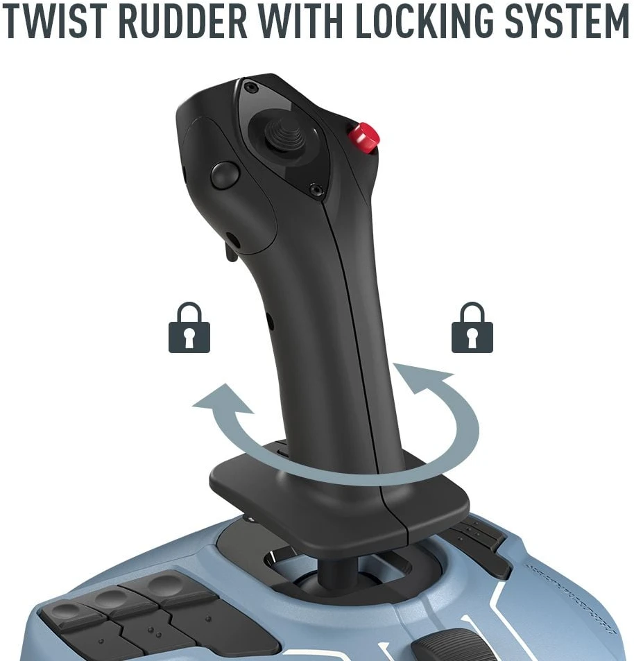 „Thrustmaster“ | Vairasvirtė „TCA Ofiicer Pack Airbus Edition“ | Vairasvirtė