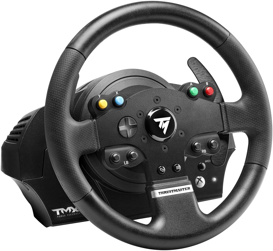 Žaidimų vairas THRUSTMASTER TMX FFB/4460136, Juodos spalvos