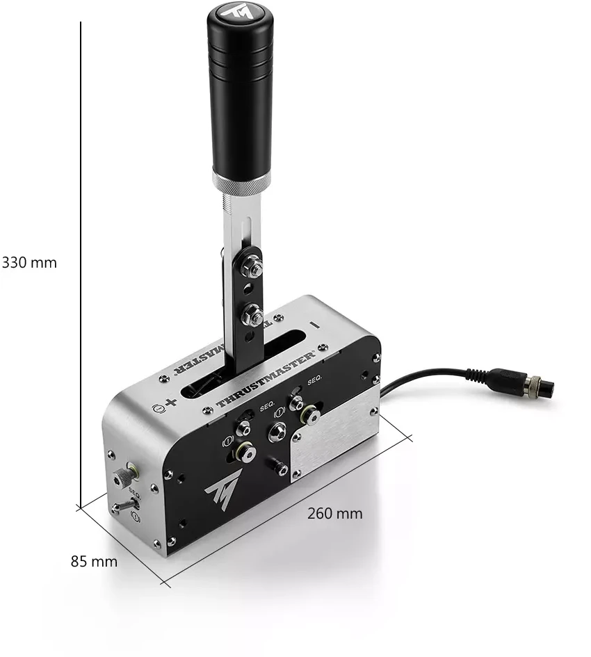 Thrustmaster TSS Handbrake | Juodas/Sidabrinis
