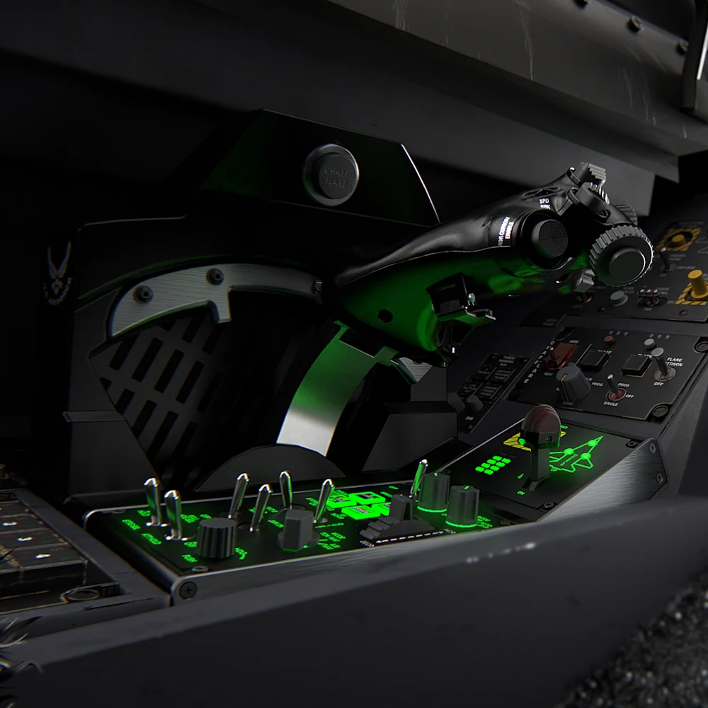 Thrustmaster Viper Mission Pack pasaulinė versija | Thrustmaster | Viper TQS misijos paketas | Juodas | Droselis