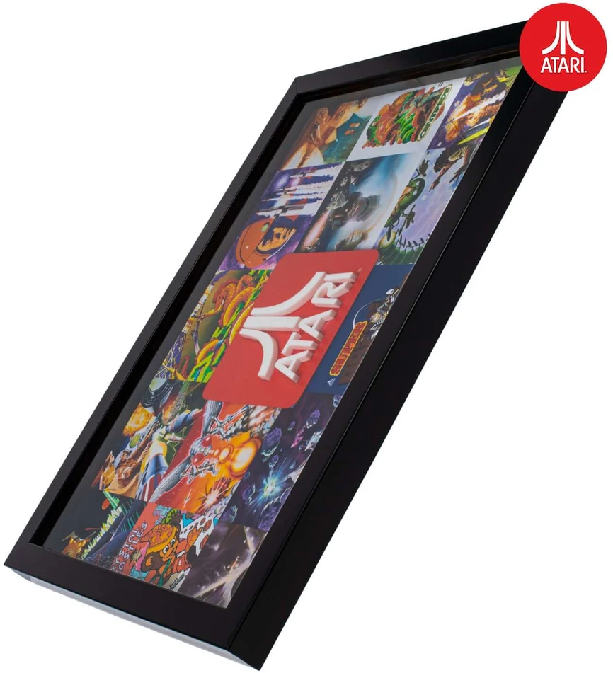 Thumbs Up Oficialus „Atari“ 3D sienos menas – „Atari Legends“