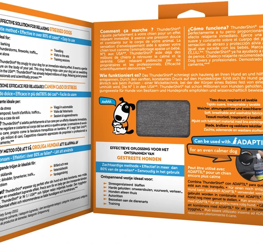 Thundershirt Dog „ThunderShirt“ – kompresiniai marškinėliai XS, 4–6kg – (972890)