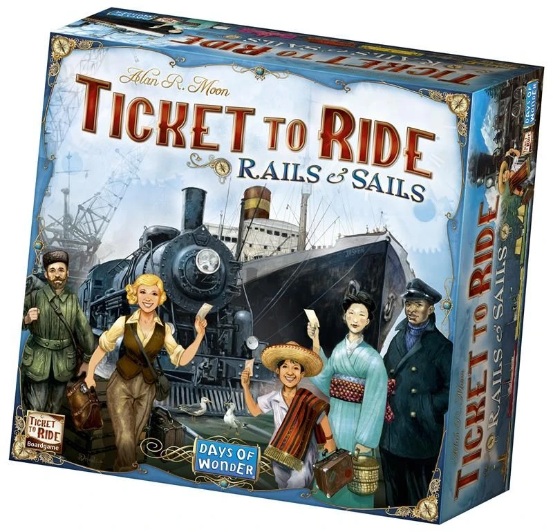 Days Of Wonder Ticket To Ride - Burės ir turėklai (šiaurės laivynas) (DOW720926)